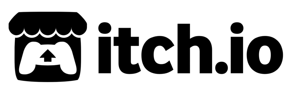 Logo for Itch io